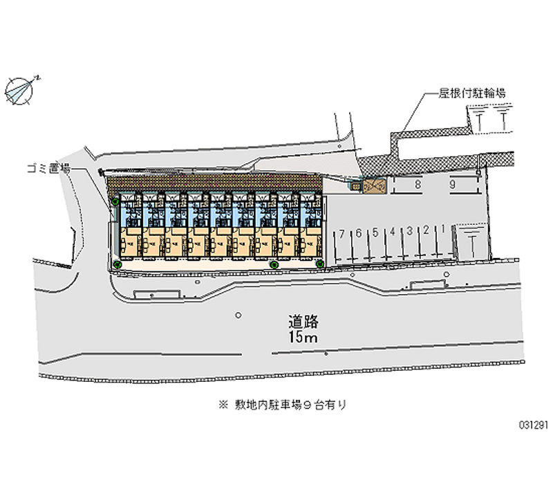 レオパレスＹＡＭＡＴＥ１ 月極駐車場