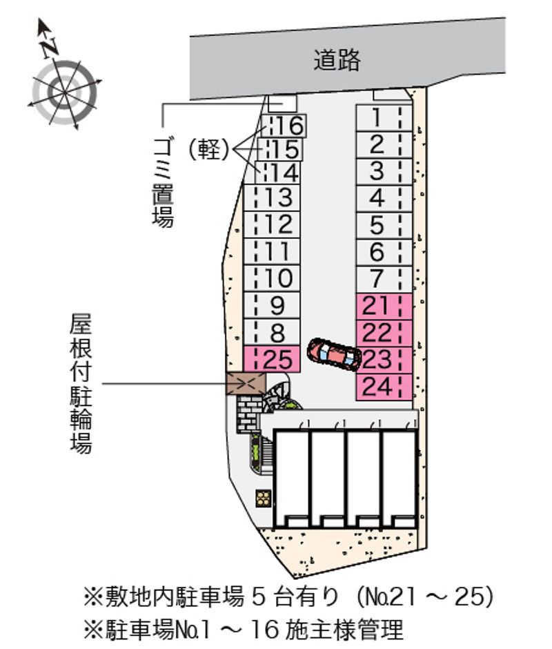 レオネクストサンスカイガーデン 配置図