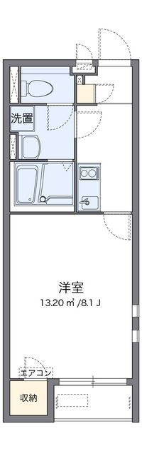 クレイノＳＴＡＲＳ 間取り図