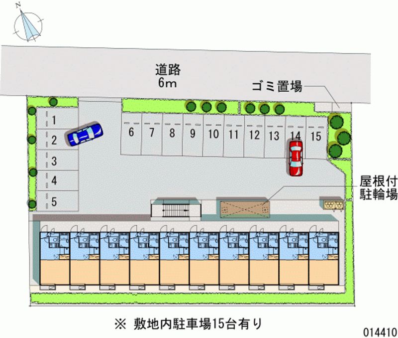 14410 Monthly parking lot