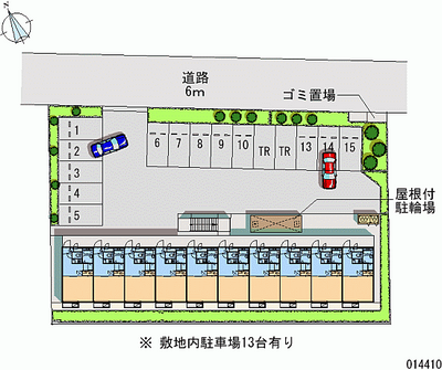 14410 Monthly parking lot