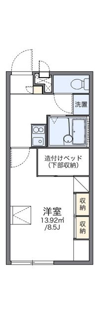 レオパレス桜 間取り図