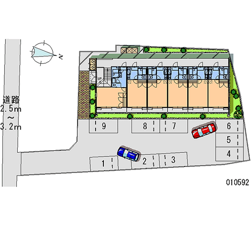 10592 Monthly parking lot