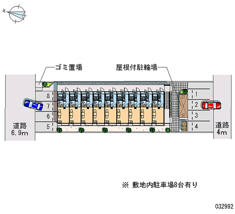 レオパレスｂｉｇ　ｖａｌｌｅｙ 月極駐車場