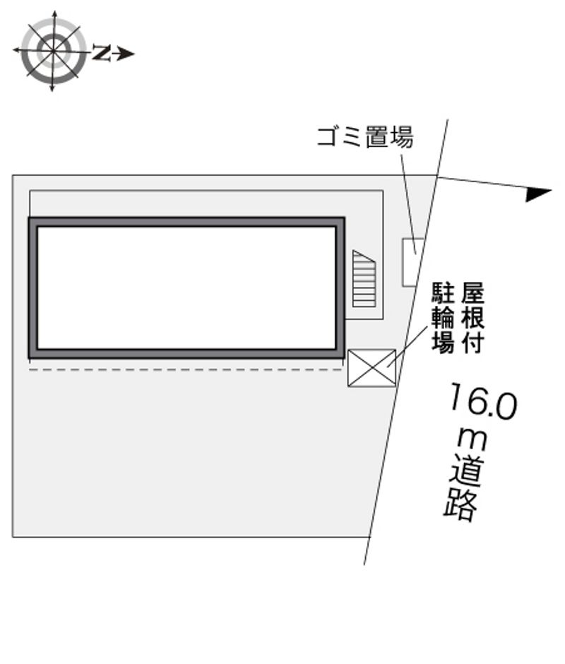 レオパレスコンフォート 配置図