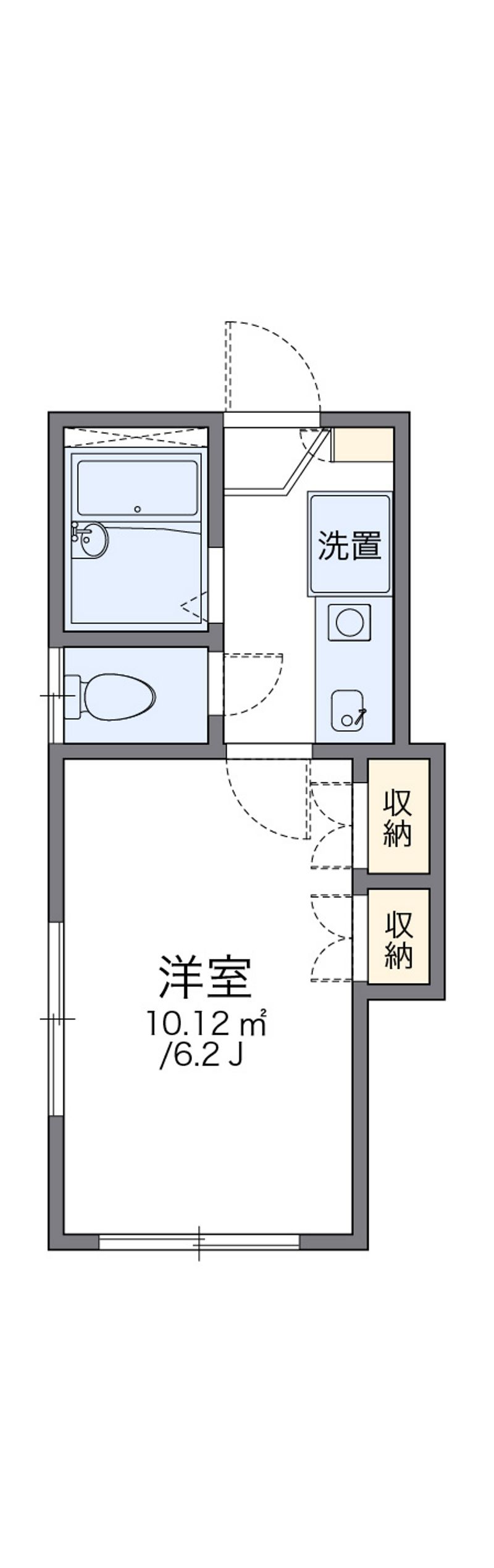 leopalace Fujieda Tanuma Sơ đồ nhà