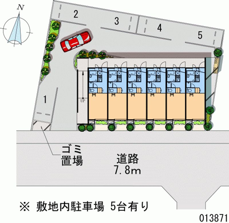 レオパレスヴァンテ・アン 月極駐車場