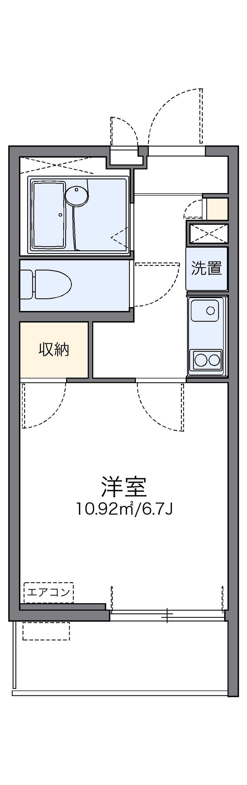 レオネクストエルビエント 間取図