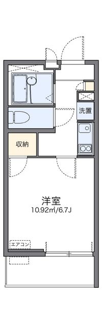 レオネクストエルビエント 間取り図