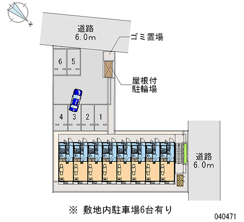 40471 Monthly parking lot