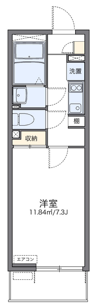 レオネクストみやび大宮 間取り図