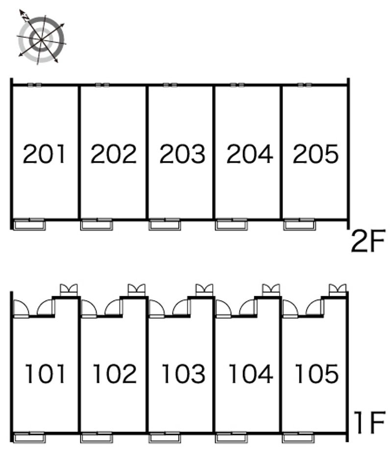 レオネクストサンシャイン 間取り配置図
