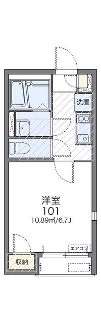 レオネクストコルツァ 間取図