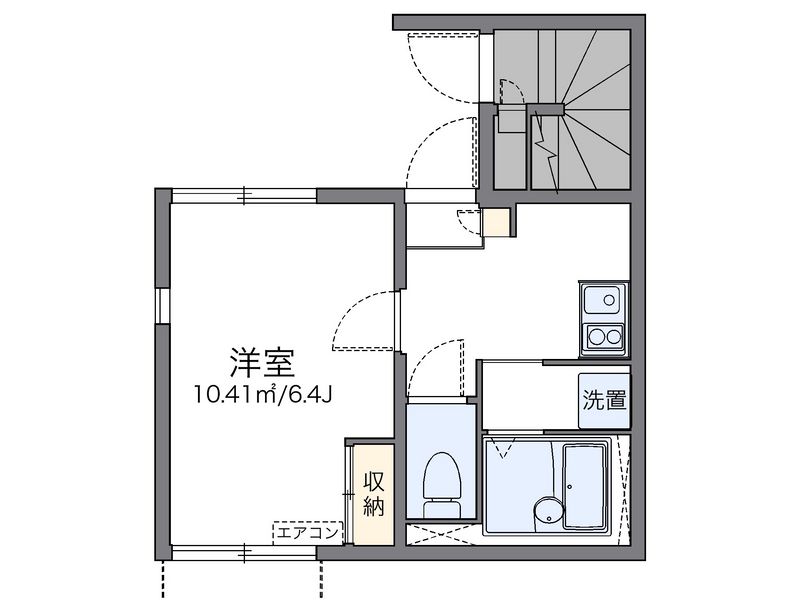 レオネクストＳＫＹ 間取図