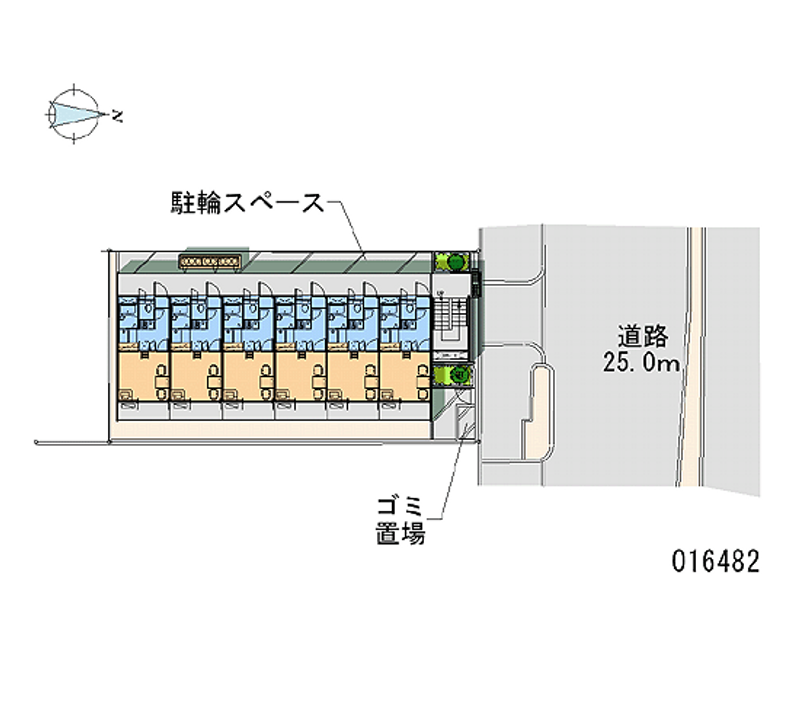 レオパレスイオリ・淵明 区画図