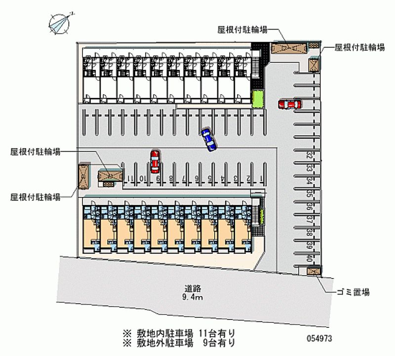 レオネクスト本陣Ａ 月極駐車場