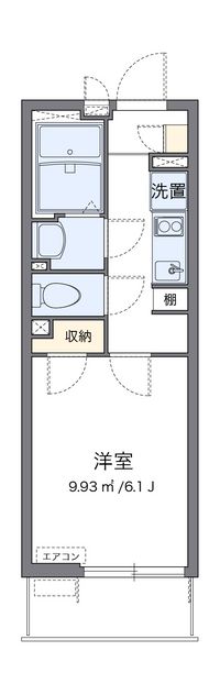 クレイノ春日 間取り図