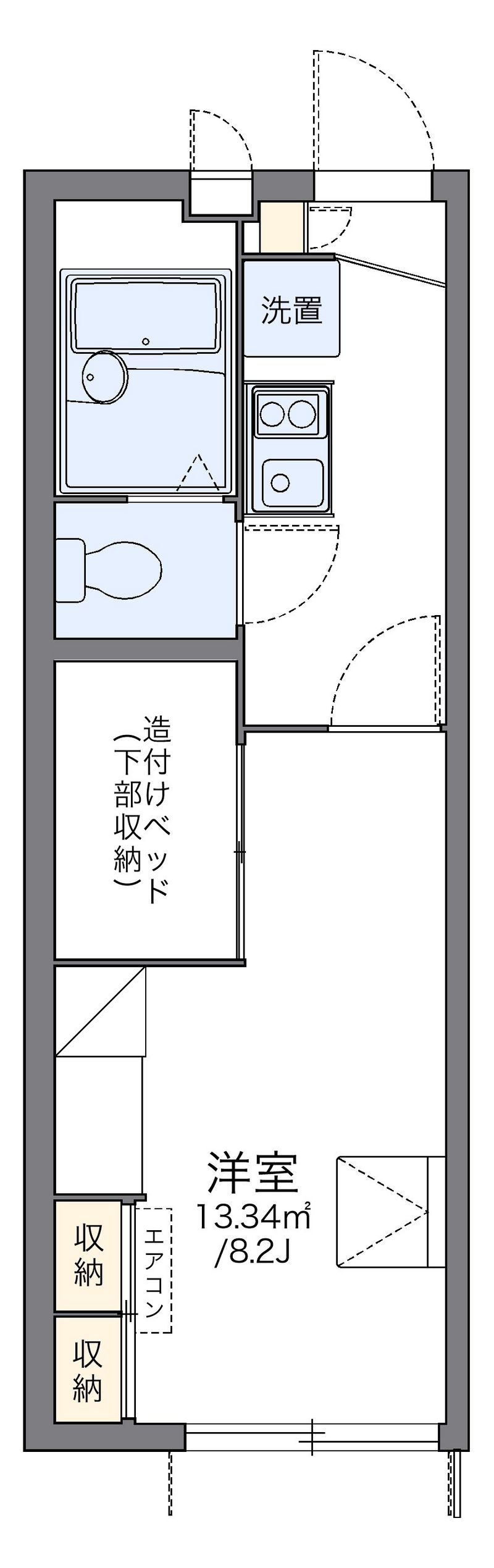 leopalace Musashino Dai3 Floor plan