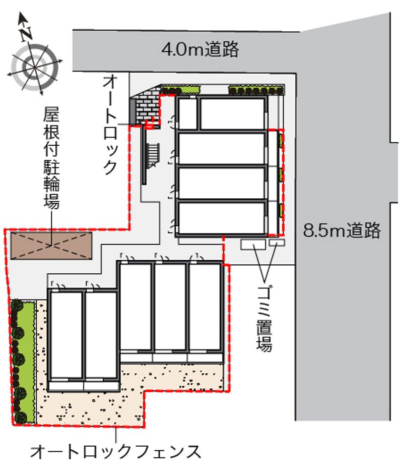 レオネクストポラリスⅠ 配置図