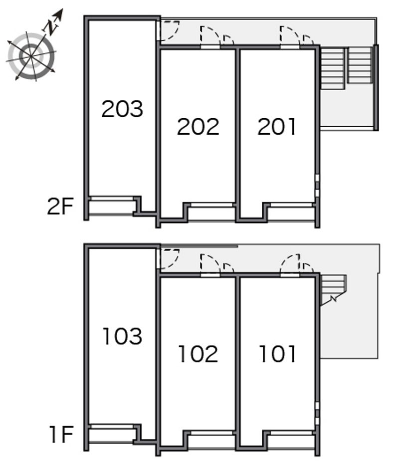 クレイノセレーナ 間取配置図