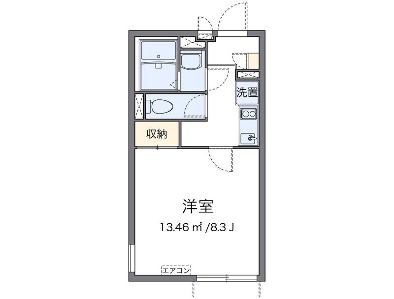 クレイノプランドール 間取図