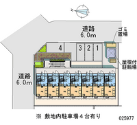 レオパレスメイチョロ千代田町 区画図