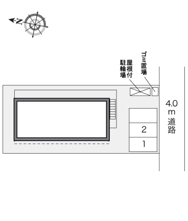 レオパレスプリムローズ 配置図