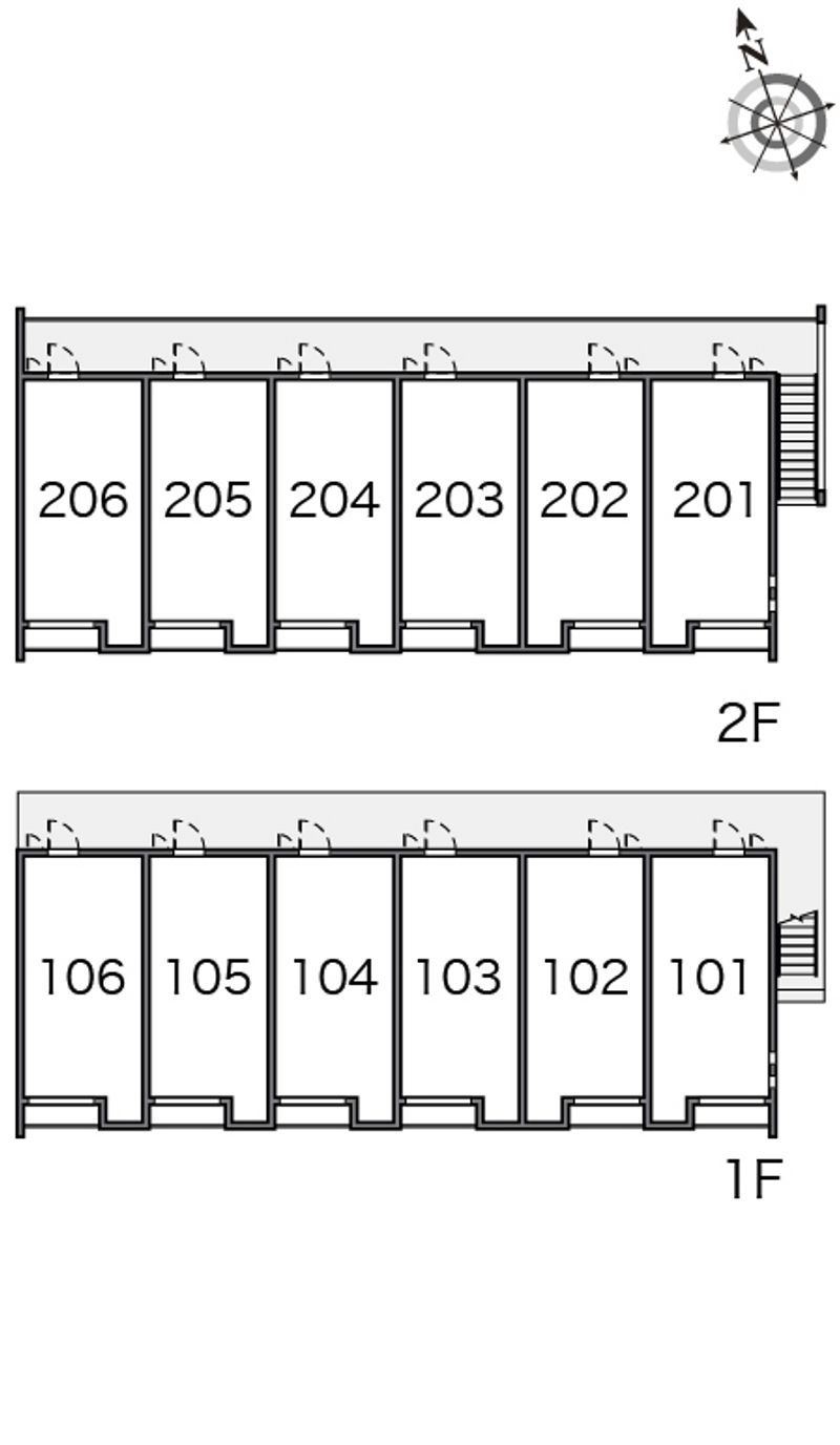 クレイノＣＵＲＲＥＮＴ 間取配置図