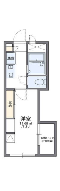 レオパレスＳ 間取り図