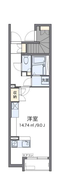 ミランダ白樺Ⅵ 間取り図