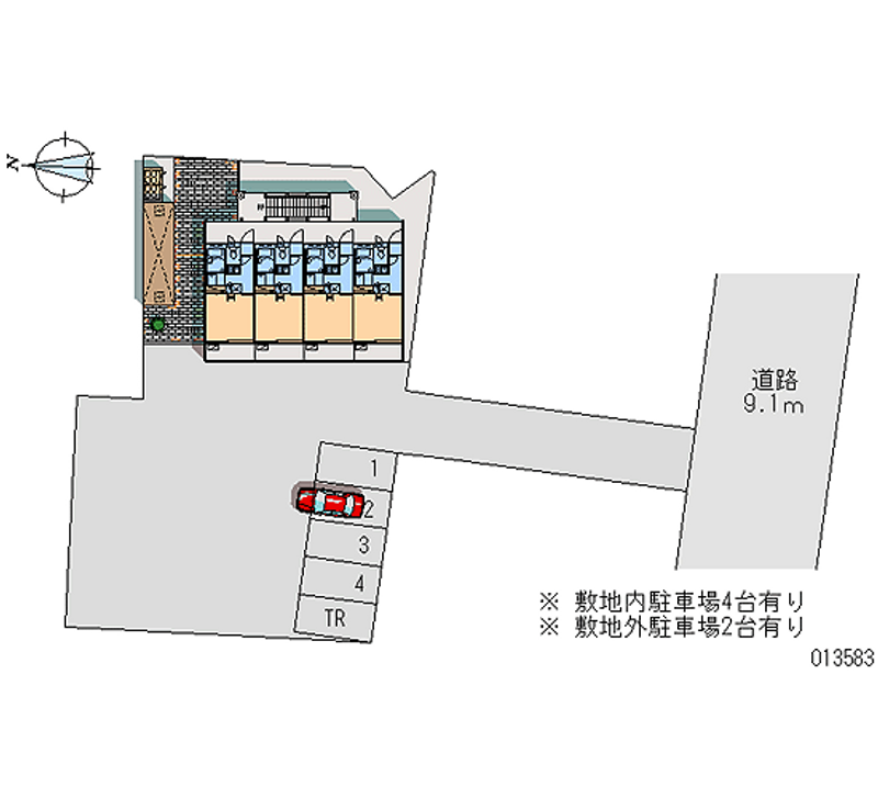 レオパレスＪＹＯＹＡＭＡ 共用部分