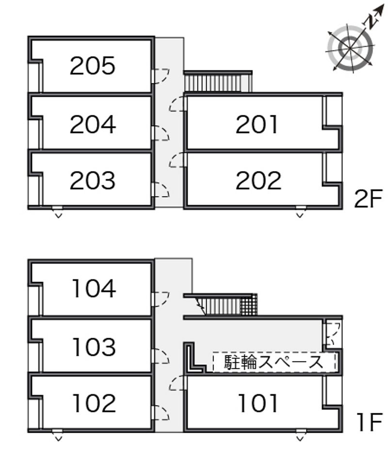 レオネクストＭＫルーチェ 間取配置図