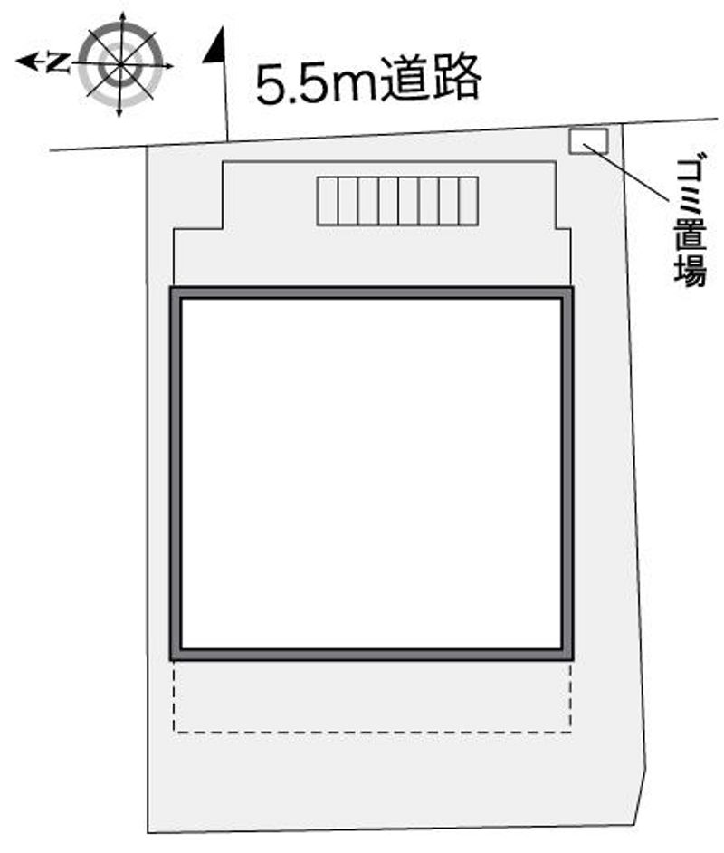 レオパレスブルースカイ 配置図