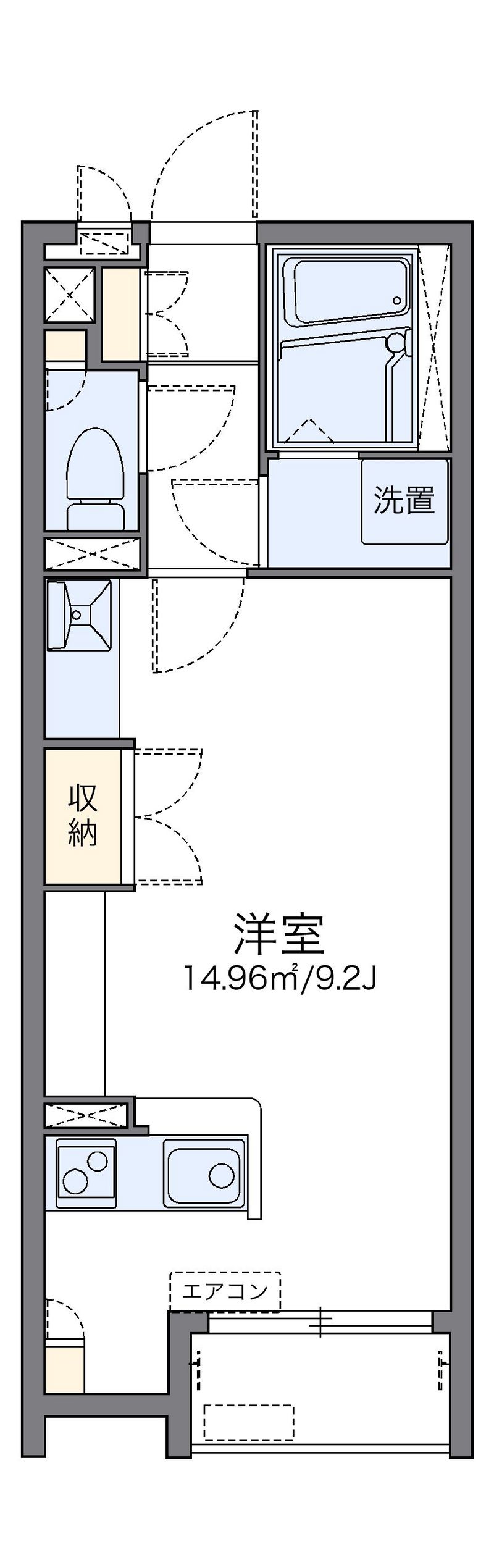 レオネクスト森山 間取図