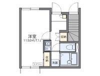 レオネクストＴＥＮＪＩＮ 間取り図