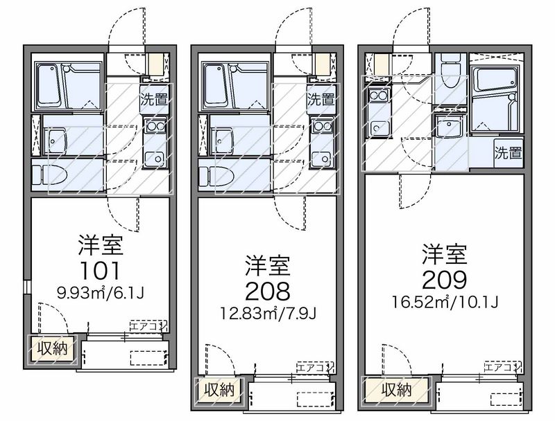 レオネクストエクレール 間取図