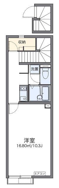 レオネクストインデムフェルド 間取り図