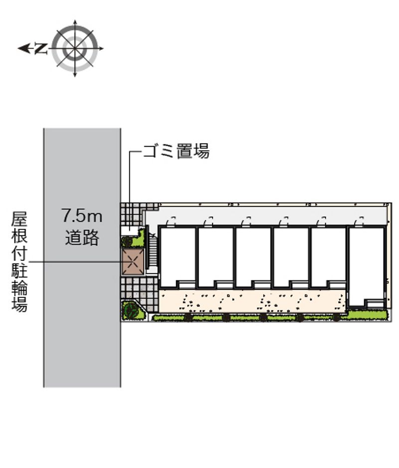 レオネクスト錦秋Ⅲ 配置図