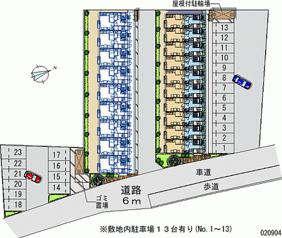 20904 Monthly parking lot