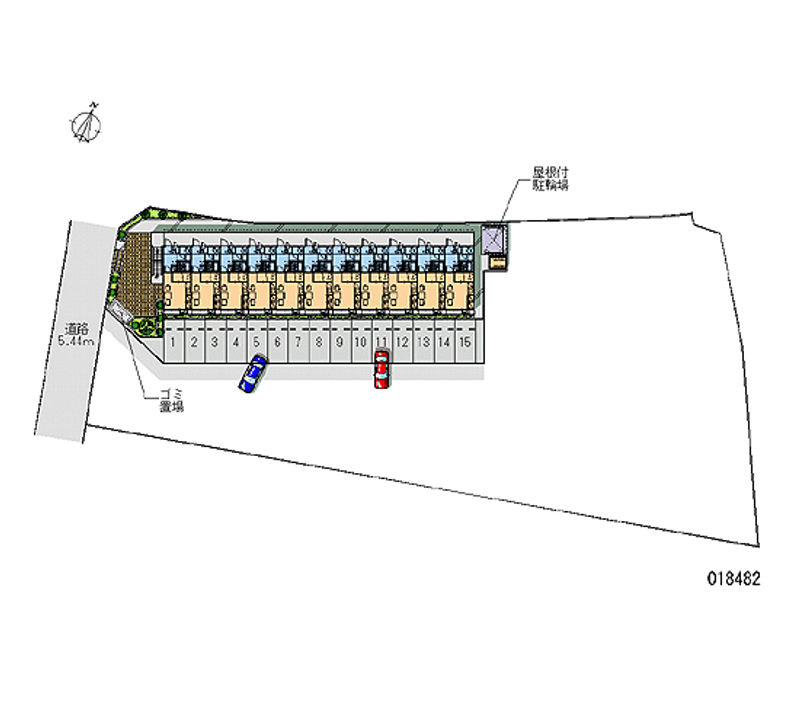 18482 bãi đậu xe hàng tháng