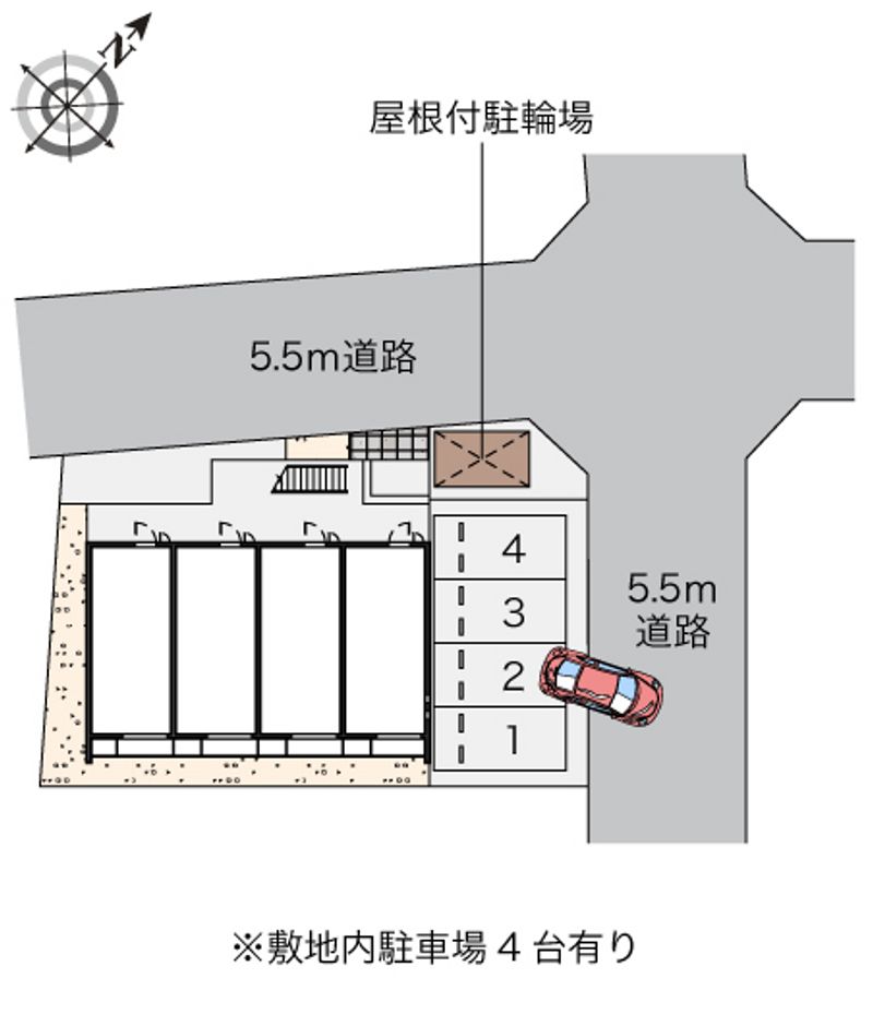 クレイノかなめⅡ 配置図