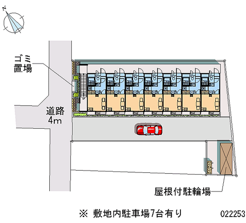 22253月租停車場