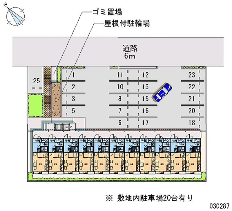 30287月租停车场