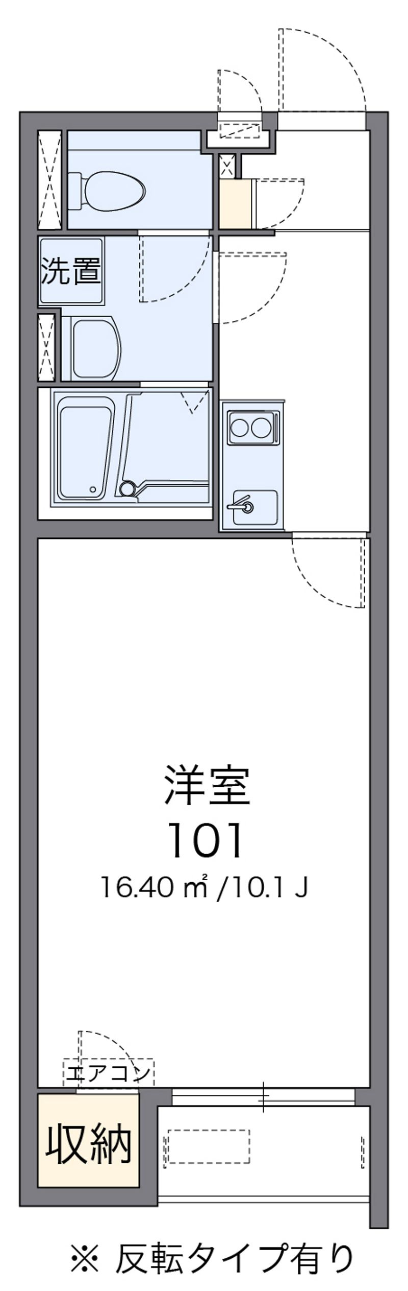 クレイノヴィラあやべ 間取図