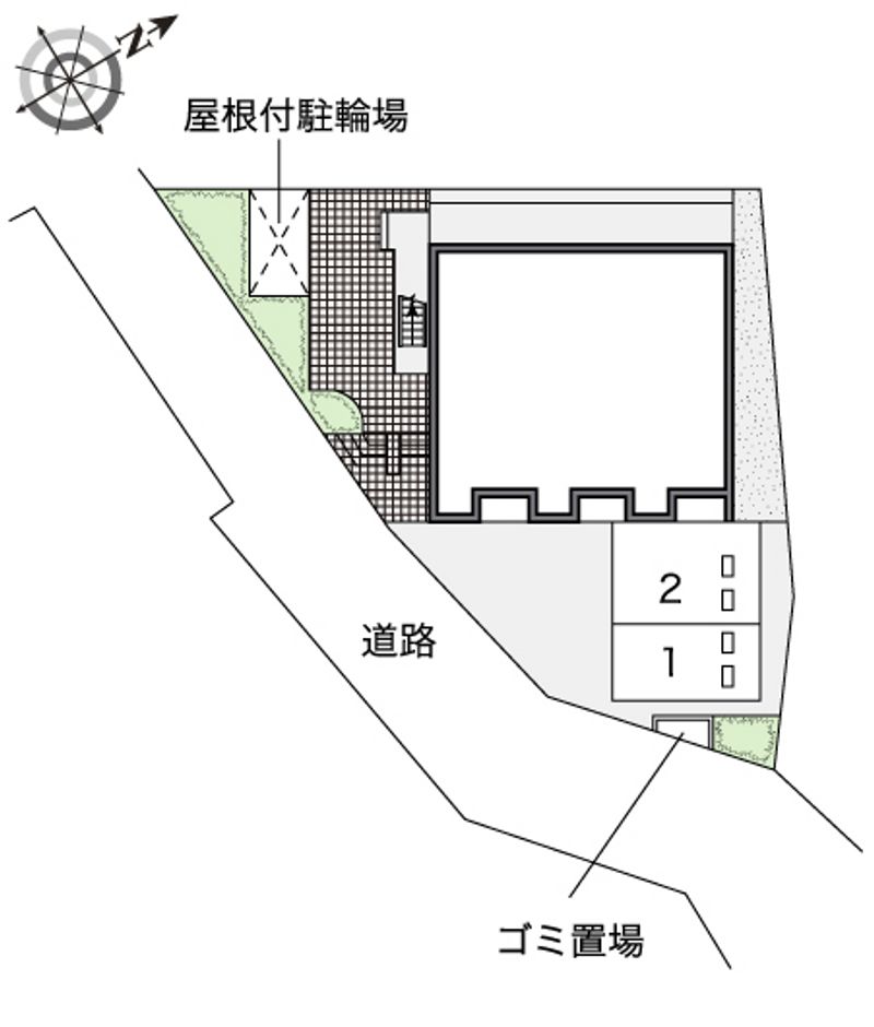 レオネクストオーク豊中 配置図