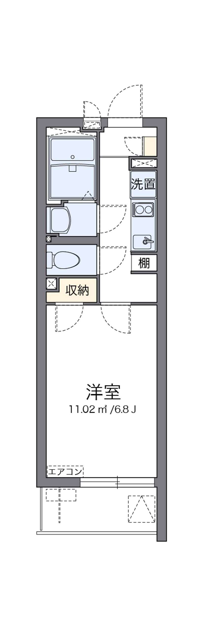 クレイノオリーブハウス　ネオ 間取り