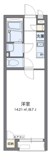 レオネクストレーブウィン 間取り図