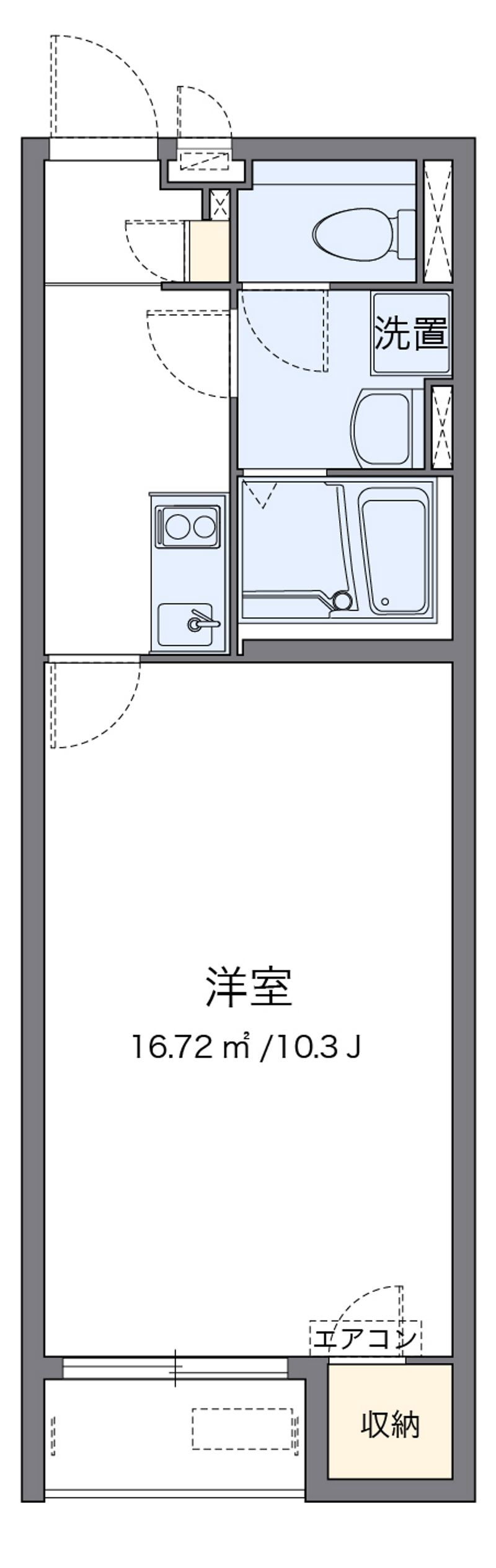 クレイノスリジエ 間取図