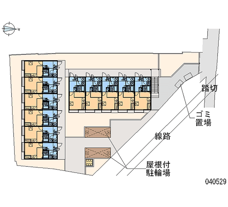 レオパレス浜大津 区画図