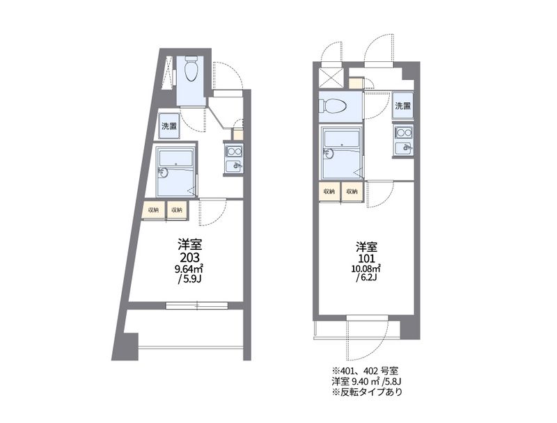 レオパレスＩＫＥＢＵＫＵＲＯ 間取図
